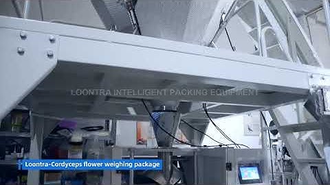 Full Automatic Weighing with Salad Scale Packaging Machine for Cordyceps Flower Spouts Vegetables