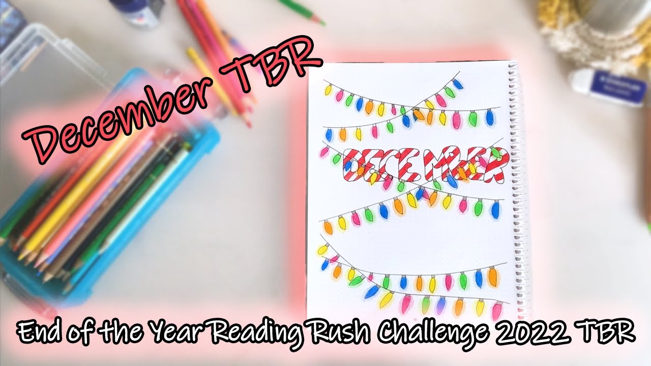 December TBR | End of the Year Reading Rush Challenge 2022 TBR!! | Let's get some reading done!