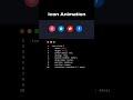 Icon Animation