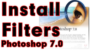 How To Download And Install Filters In Photoshop 7.0 In Hindi  Urdu