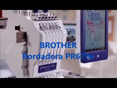 Máquina Bordadora Industrial Brother PR670E