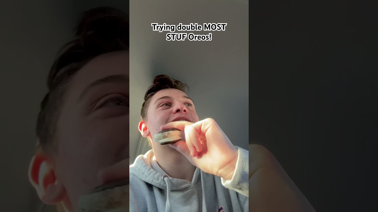 Trying Double Most STUF Oreos With The Boys 