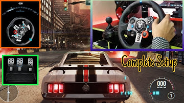 My Steering Wheel Settings in Grid 2 | Logitech G29