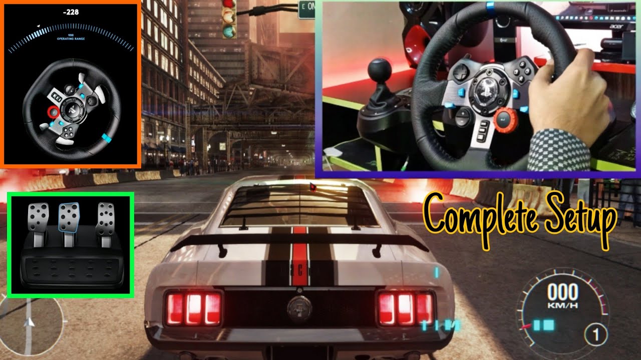 My Steering Wheel Settings in Grid 2 | Logitech G29