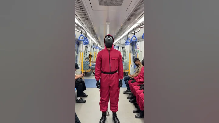 🚨 Where Are the #SquidGame Guards Headed? 🚉✨ #shorts