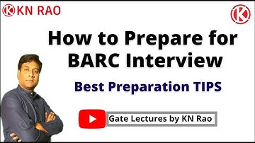 How to Prepare for BARC Interview in Electrical Engineering || Preparation Tips | Gate/ESE Lectures