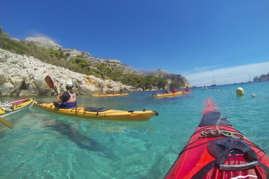 Kayak Calanque Sormiou 2015 YouTube