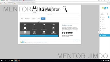 Crear pagina web en Jimdo - Insertar video