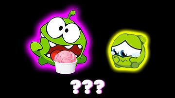 13 Om Nom & Nibble Nom "Ice Cream & Crying" Sound Variation in 40 Seconds