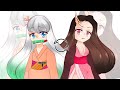 Ya Trick Ya ! || Nezuko and Daki switch roles || Demon Slayer