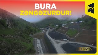 Türkiyəni Azərbaycana bağlayacaq yol, dağların qoynunda hava limanı