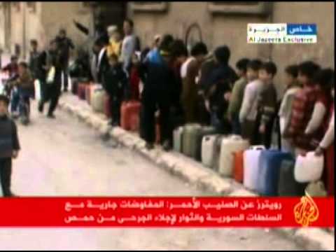 معانأة أهالي حماة جراء حصار الجيش السوري