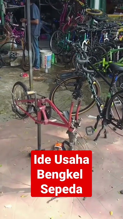 ide usaha bengkel sepeda #ideusaha #idebisnis #sepeda #shortvideo