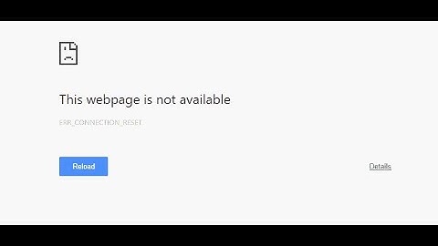 Web page not available solved 100% working !!!! (Chrome browser)