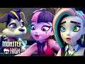 Draculaura &amp; Frankie Have a Spa Day for Watzie! | Monster High