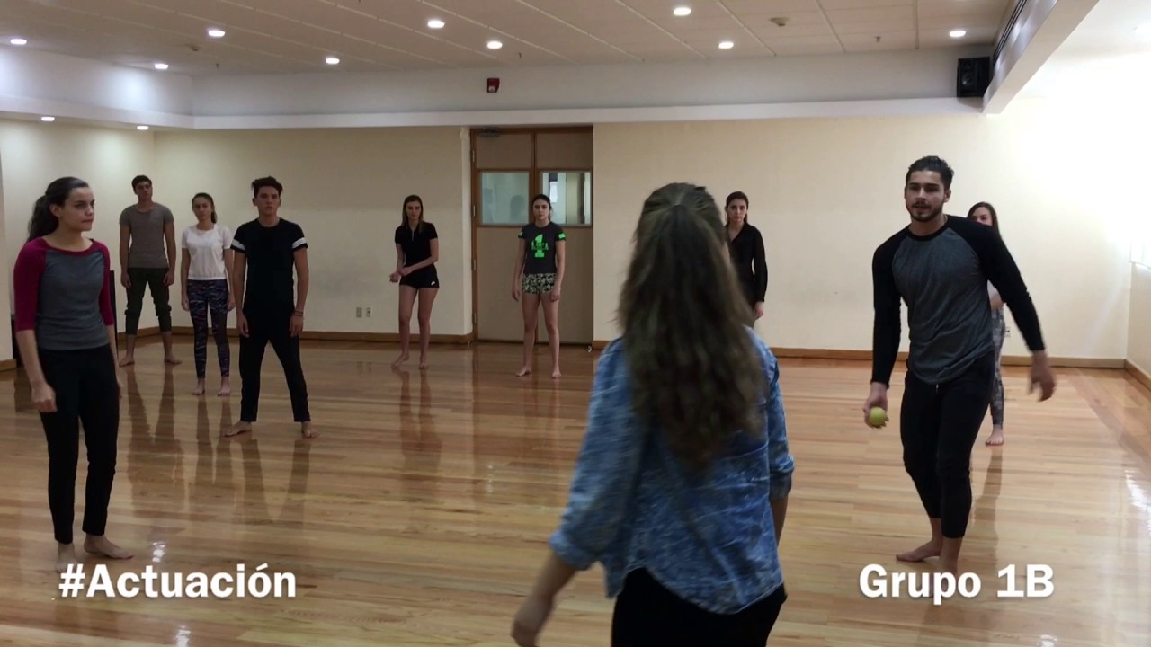 Ejercicios de Concentración en la clase de Actuación