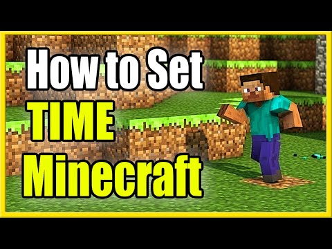 Video: Kako Promijeniti Vrijeme U Minecraft-u