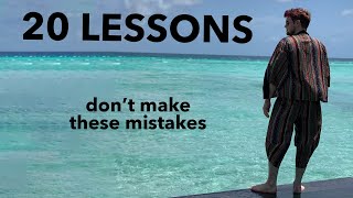 20 Pieces Of Advice For My Younger Self (as a 27 year old CEO)