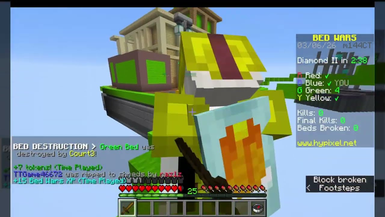 Bedwars, but I'm really bad (As always)