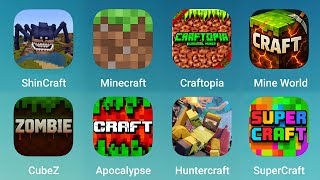 ShinCraft, Minecraft, Craftopia, Mine World, CubeZ, Apocalypse, Huntercraft, SuperCraft screenshot 1