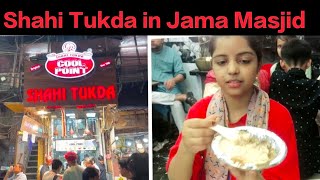 Shahi Tukda 🥧in Jama Masjid..Vlog-101 @simranmirzavlog #viral #shahitukda #jamamasjid #views