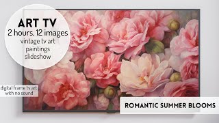 Art Screensaver for TV | Vintage TV Art Floral Flower Paintings Gallery #vintagearttv #artforyourtv