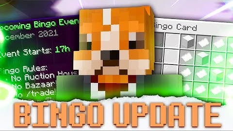 NEW Bingo Update Released - Hypixel Skyblock