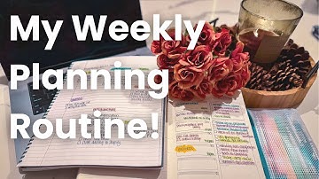 Weekly Planning Reset Routine | Realistic & Productive Weekly Planning Routine