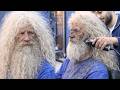 ''VERY LONG HAIR! Homeless To Handsome / Amazing Transformation