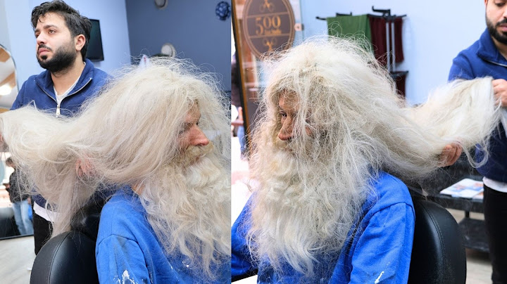 ''VERY LONG HAIR! Homeless To Handsome / Amazing Transformation