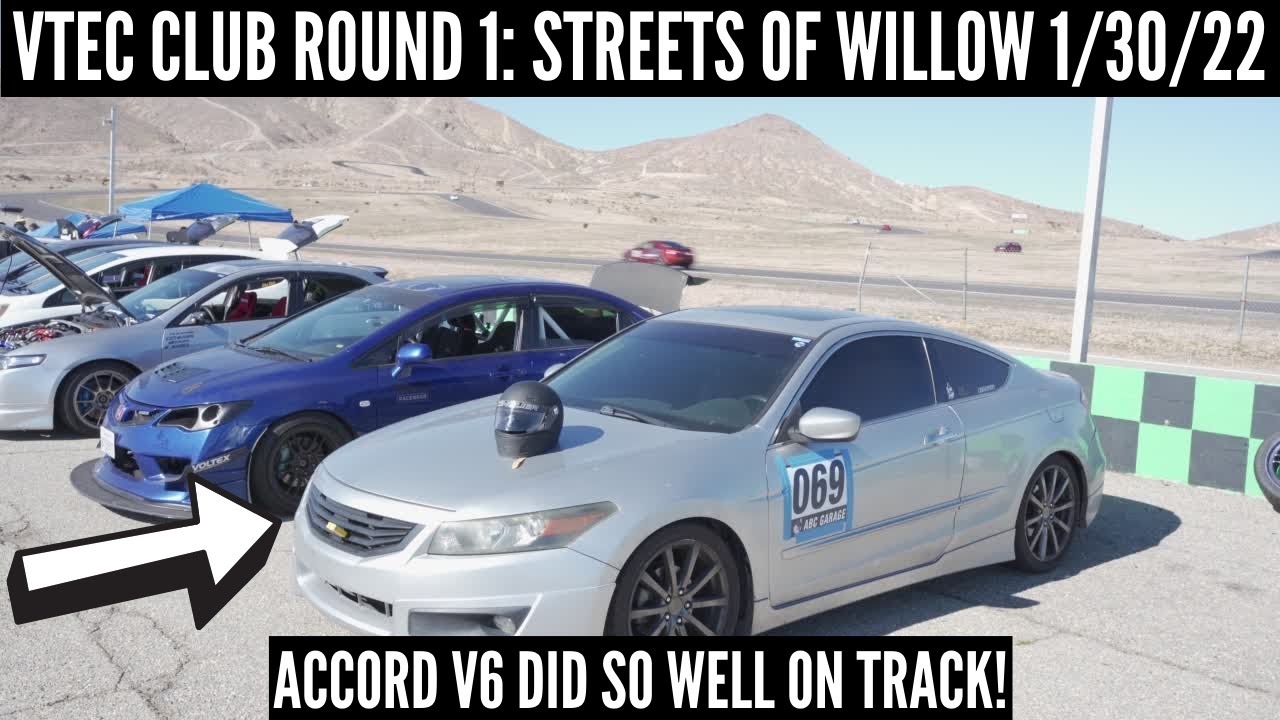 BRINGING MY ACCORD V6 COUPE TO THE TRACK FOR THE FIRST TIME | ClubRacer X VTEC Club Round 1 SOW 1/30