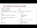 4 4 User defined exception