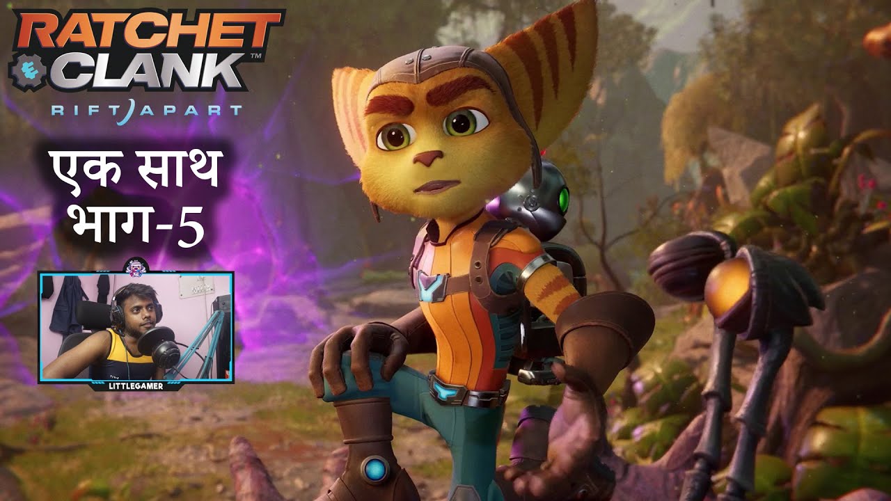 [HINDI] RATCHET & CLANK RIFT APART PS5 "Virus Nests" Gameplay