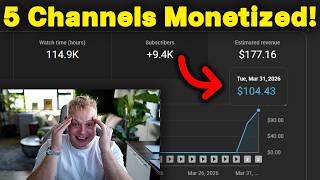 How I Monetized 5 New Faceless AI Channel in 10 Days