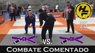 BJJ 🥋| COMBATE #25 🏆 FINAL Cinturón Morado 🟣 Grappling Industries Madrid 2022 - Emilio Montesclaros