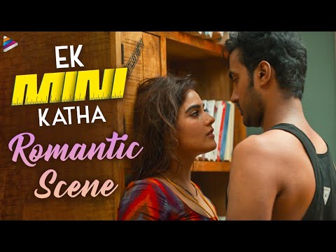 Ek Mini Katha Best Romantic Scene  Santosh Shoban  Kavya Thapar  Ek Mini Katha Kannada Dubbed
