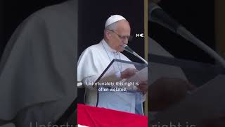Pope remembers journalists killed in war on World Press Freedom Day