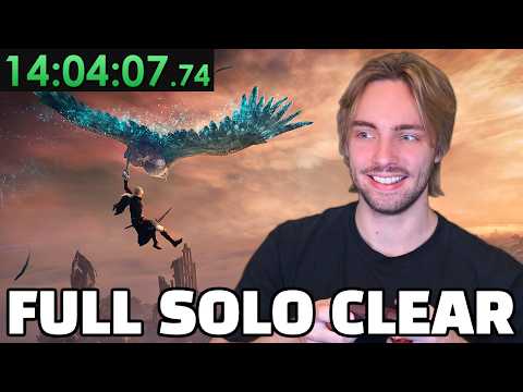I streamed NONSTOP until I beat Nightreign... SOLO.