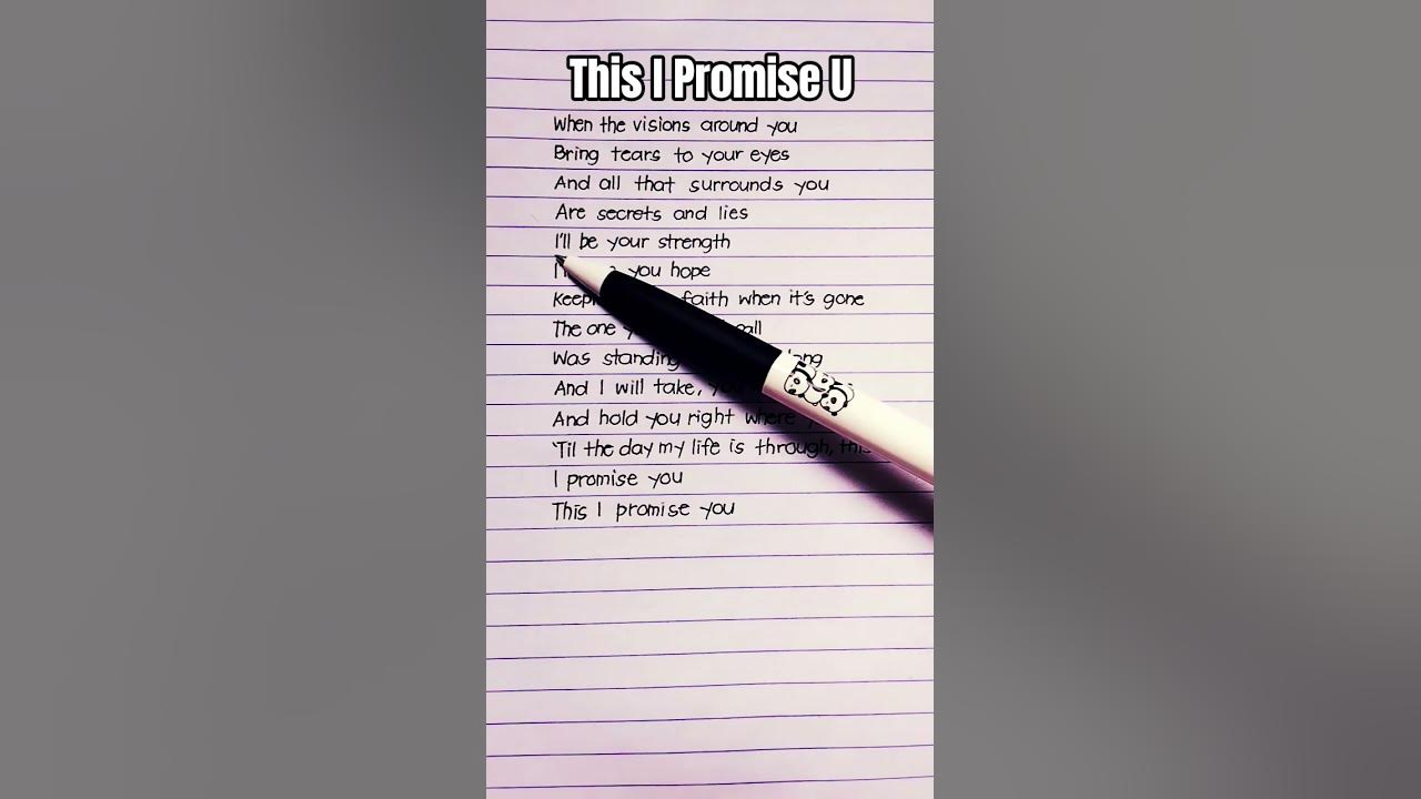 This I Promise You - NSYNC Part 1 #subscribe #thisipromiseyou #nsync
