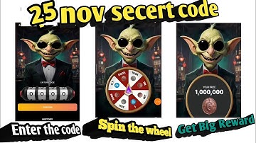 Goblin mine Mini Game |25 nov Gobline game secert code |How to Earn Free Ton
