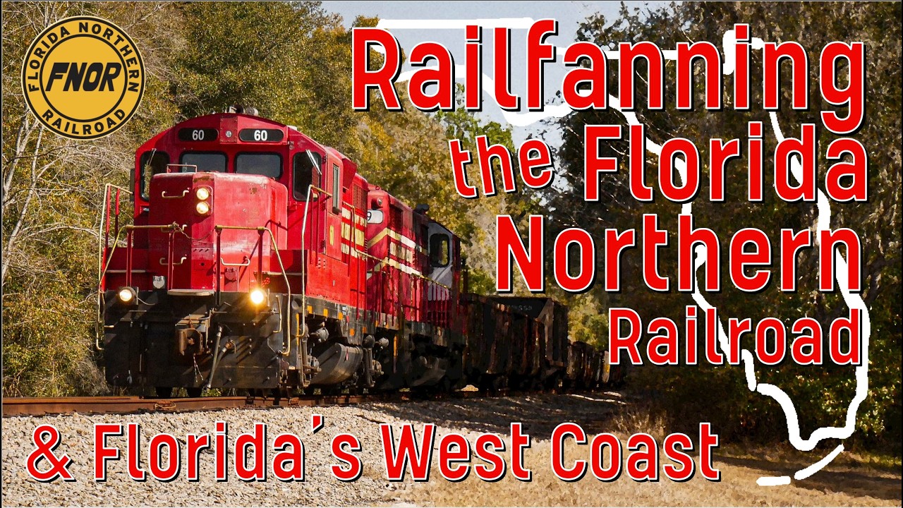 Railfanning the Florida Northern Railroad - February, 2026