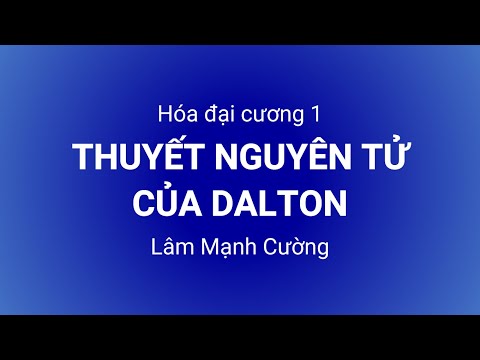 Video: Dalton trong hóa học là gì?