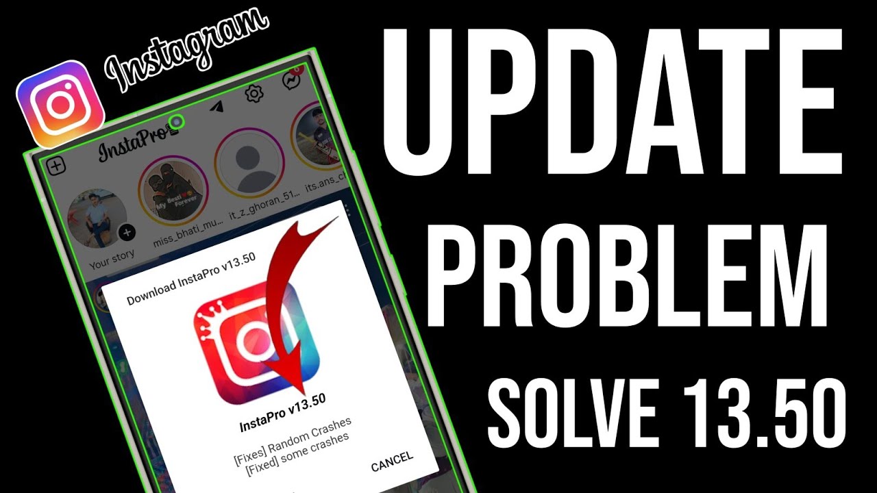 Instagram Pro Update 13.50 // Instagram Pro v13.50 Update Problem Fixes / Instagram Pro v13.50