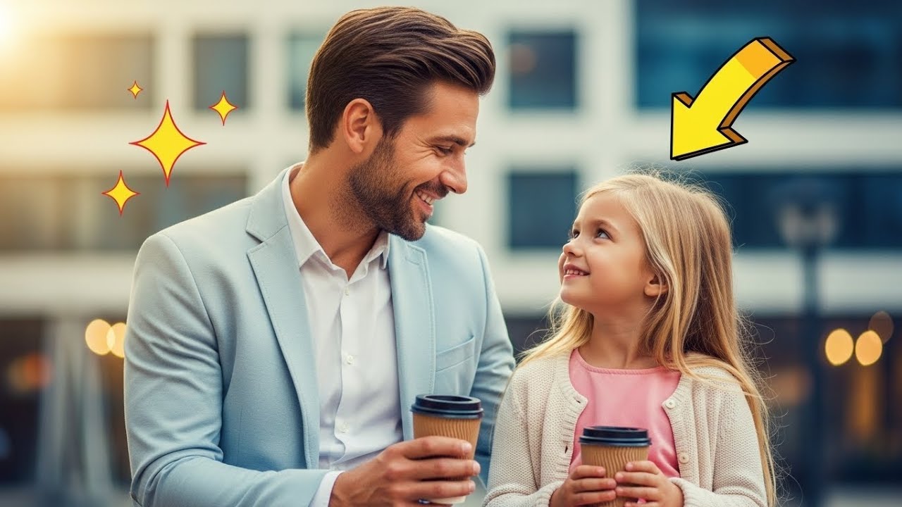 Niña Humilde Paga el Café de un Millonario… Y No Sabe la Verdad: Él Es Su Padre