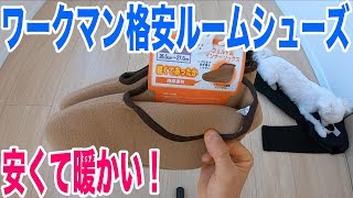 ワークマンでルームシューズ買うならこれ！インナーソックスが安くて暖かくて蒸れない！