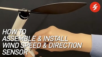 How to Assemble and Install Wind Speed & Direction Sensor | Scarlet Tech