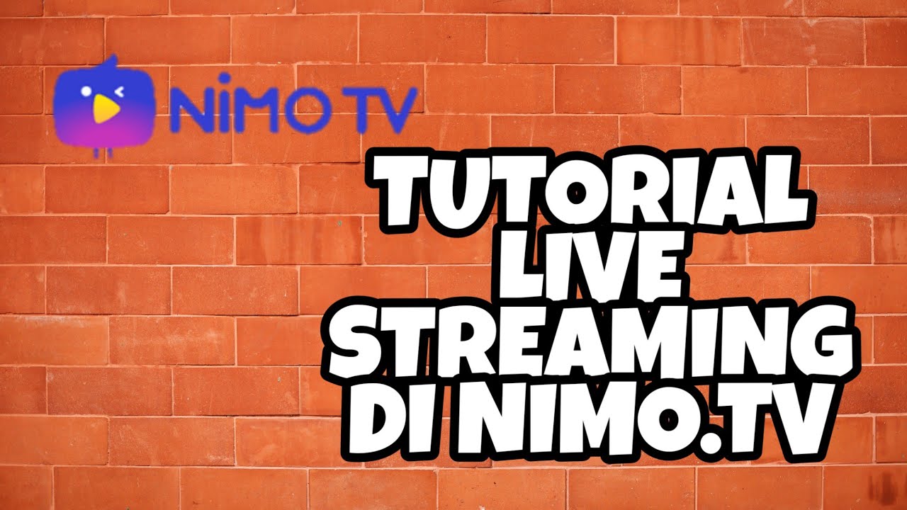 CARA LIVE STREAMING DI NIMO TV LEWAT KOMPUTER SANGAT MUDAH - YouTube