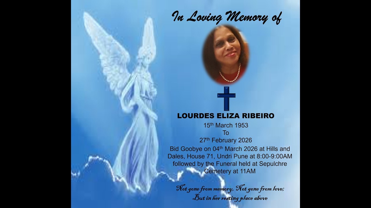 Funeral Mass of Mrs. LOURDES ELIZA RIBEIRO