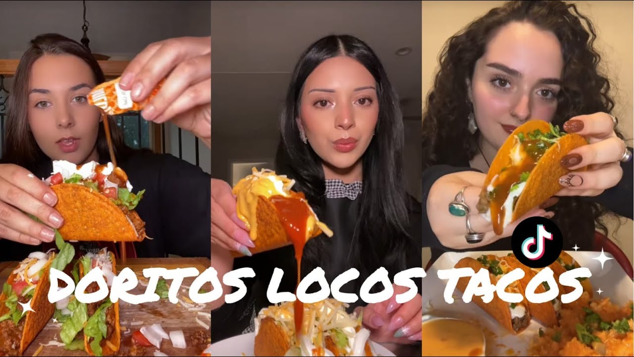 Doritos Locos Tacos Mukbang Compilation 🌮✨|TikTok Mukbang compilation | Crispy and Delicious Moments