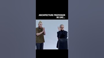 Architect professors(architects must watch)be like #ArchitectProfessors #Architects